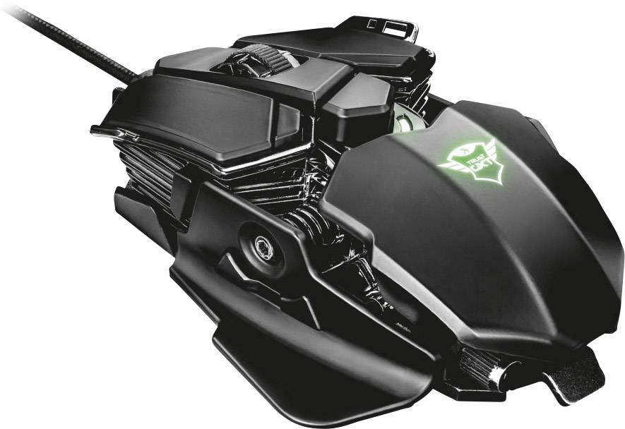 Trust GXT138 X-Ray Illuminated Gaming mouse USB Optical Black 10 Buttons 4000 dpi Backlit-9