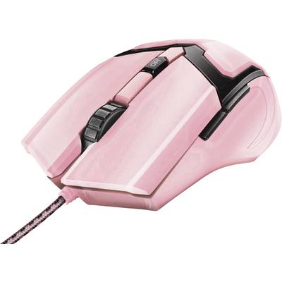 Trust GXT101P Gav Optical  Gaming mouse USB   Optical Pink 5 Buttons 4800 dpi Backlit