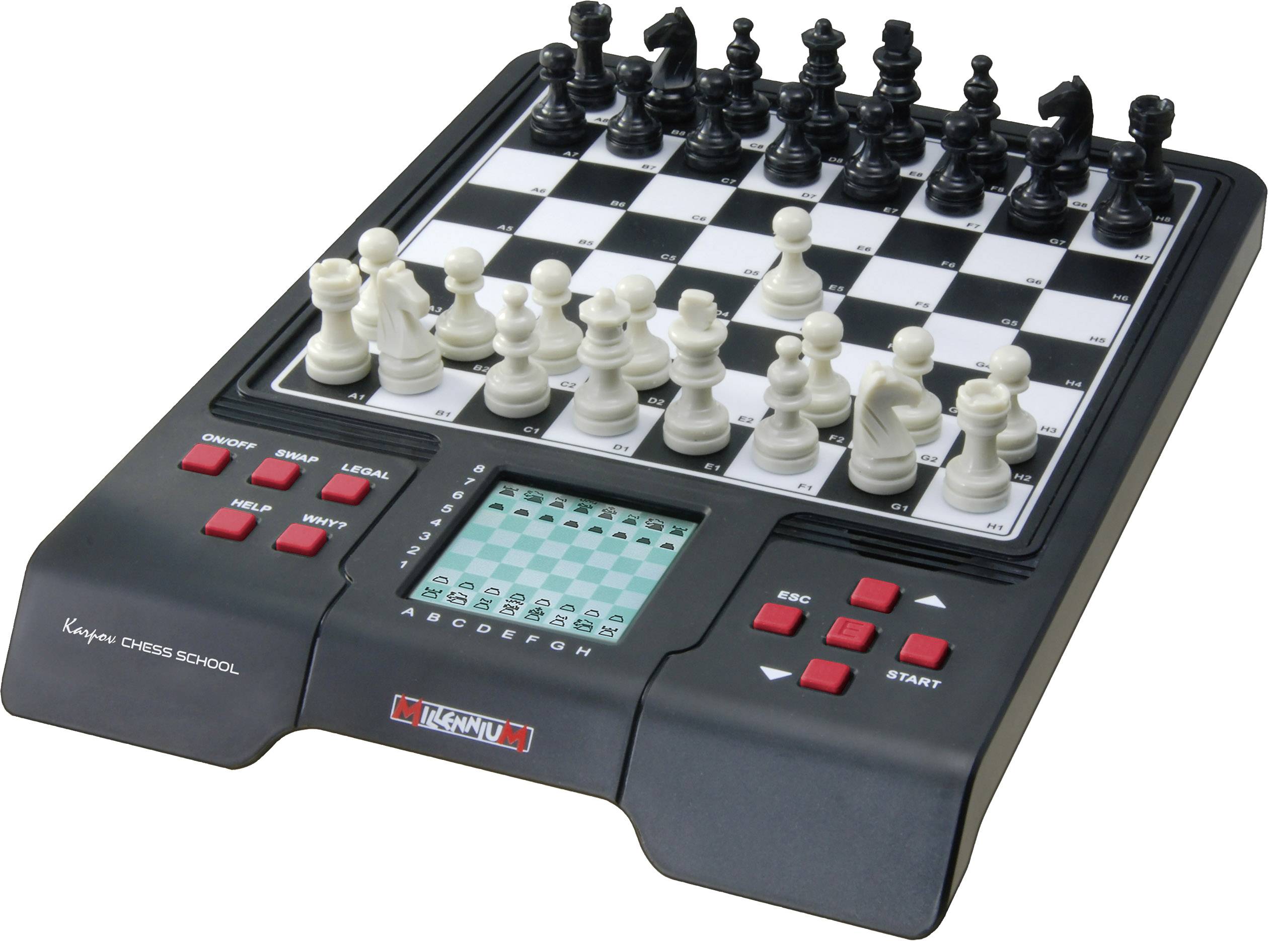 Karpov Chess School Chess Computer - ChessBaron Chess Sets USA - Call (213)  325 6540