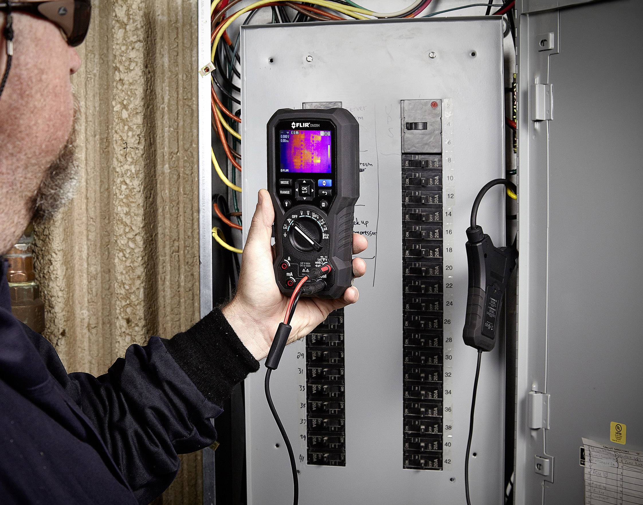 FLIR DM284-KIT Handheld multimeter Digital Built-in thermal imager, Graphics display CAT III 1000 V, CAT IV 600 V-4