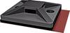 HellermannTyton MB3APT-I-PA66-BK Cable mount Self-adhesive 151-01557 halogen-free Black 1 pc(s)