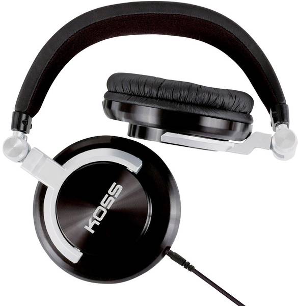 KOSS PRODJ200 DJ Onear headphones Onear Foldable, Headset Black
