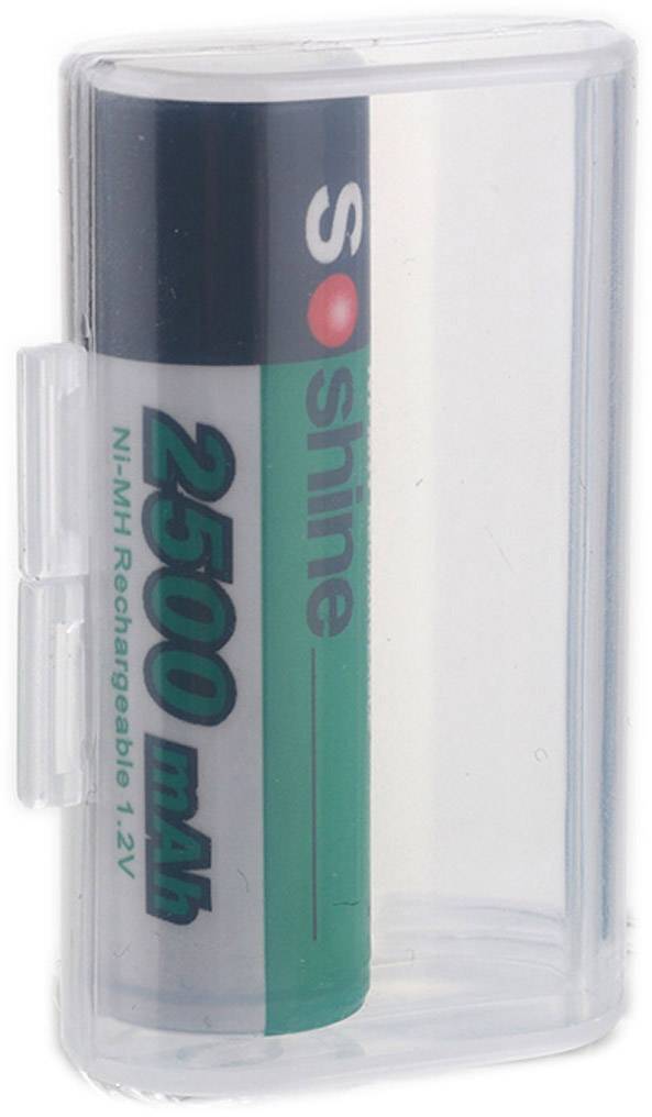 Soshine SBC-008 Battery box 2x AA, 14500 (L x W x H) 53.3 x 35.4 x 17.8 mm-5