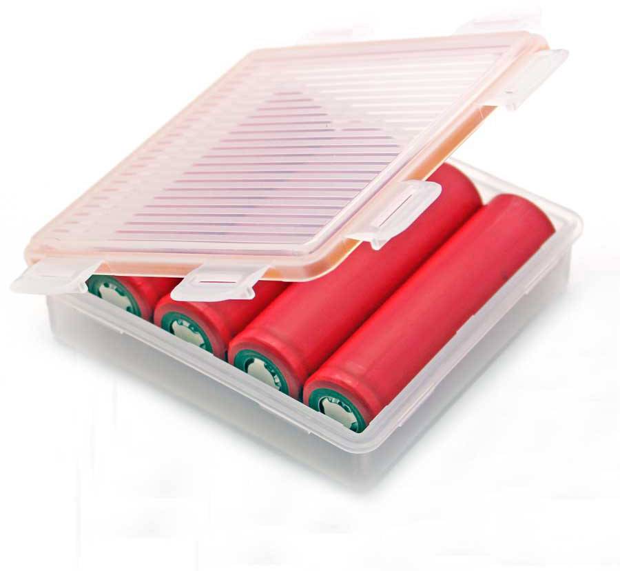 Soshine SBC-W2, IP66 Battery box 4x 18650 (L x W x H) 87 x 84 x 24 mm