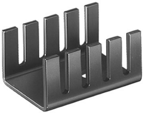 Fischer Elektronik 10035004 FK 231 SA 220 Heat sink 24 K/W (L x W x H) 19.1 x 13.5 x 9.5 mm SOT 32, TO 220