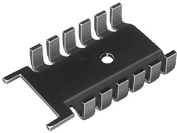 Fischer Elektronik 10034970 FK 218 32 SA Heat sink 21 K/W (L x W x H) 35.6 x 22 x 6.7 mm SOT 32, TO 220
