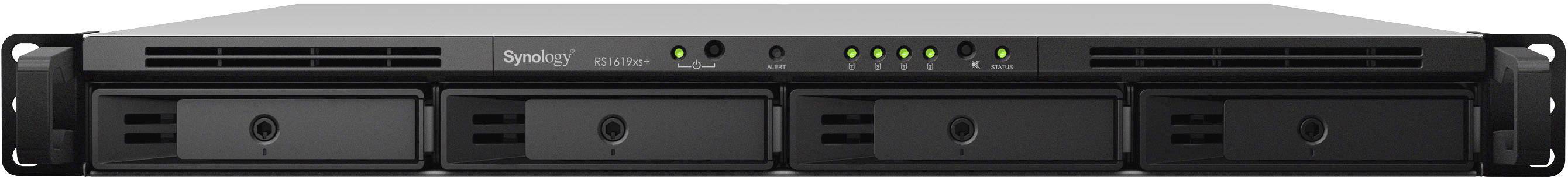 Synology RackStation RS1619XS+ NAS server casing 4 Bay 2x M2 slot