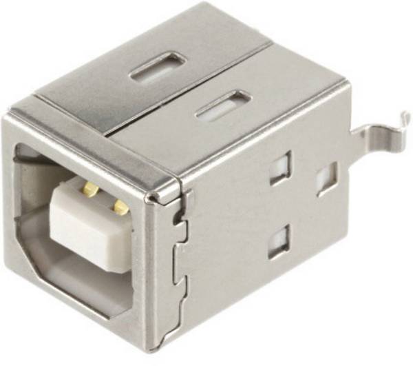 USB connector Socket, vertical vertical UBU1BSII econ connect Content: 1 pc(s)