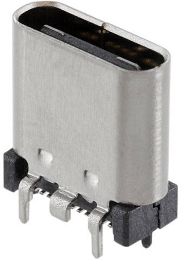 USB connector Socket, vertical vertical Shell DIP U31BU1CGV econ connect Content: 1 pc(s)