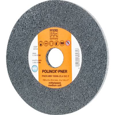PFERD 44691632 POLINOX-compact grinding wheel PNER-MW 1500 6-25.4 SiC F 150 mm  5 pc(s)