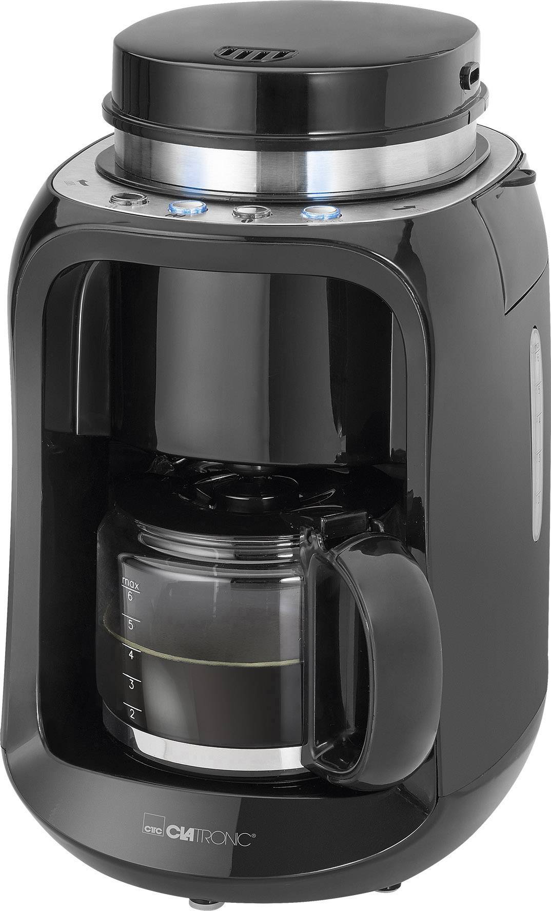 Clatronic KA 3701 Coffee maker Black Cup volume=6 incl ...