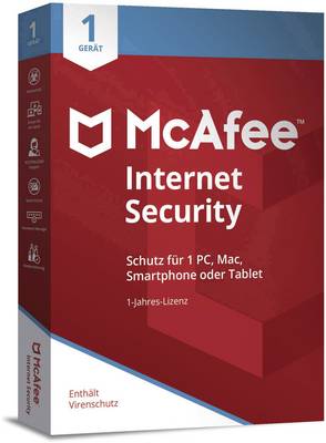 McAfee Internet Security 1 Device Full version, 1 licence ...