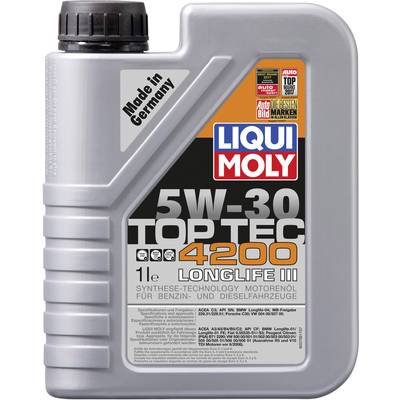 Liqui Moly 5W-30 Top Tec 4600 | 7 Litres | Buy online motor oil