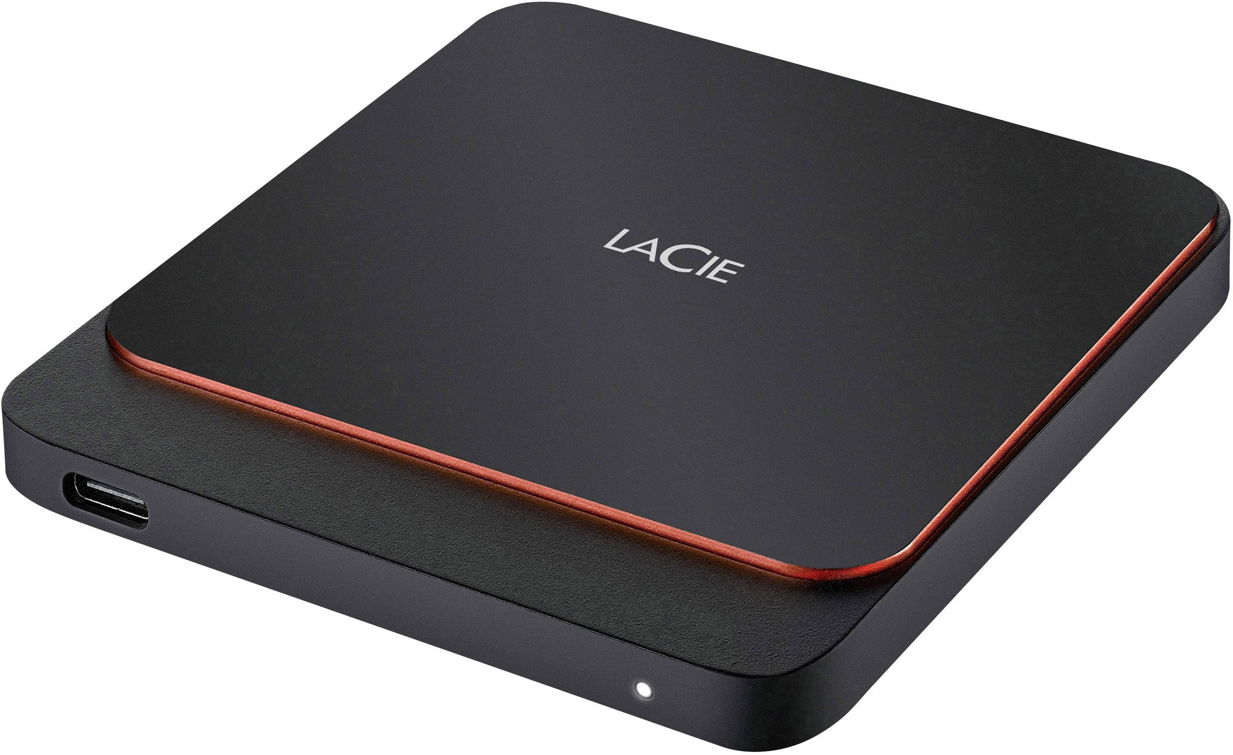 LaCie Portable SSD 2 TB External SSD hard drive USB-C™ Black STHK2000800