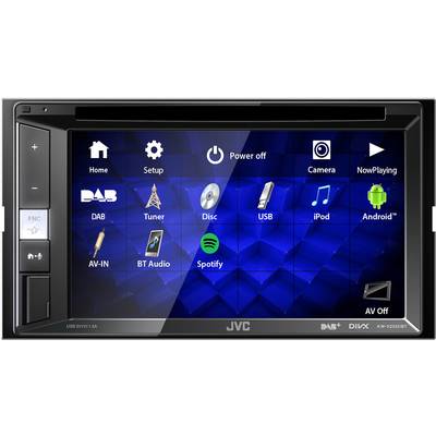 JVC KW-V255DBT Double DIN monitor receiver Steering wheel RC button connector, Rearview camera connector