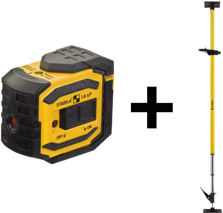 Stabila LA-5P, 5-pcs Plump dot laser Self-levelling Range (max.): 30 m-1
