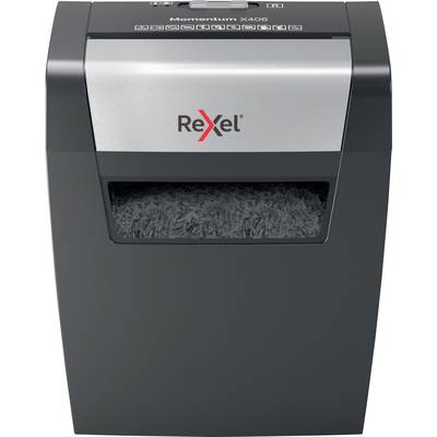 Rexel Momentum X406 Document shredder 6 sheet Particle cut 4 x 28 mm P-4 15 l Also shreds Paper clips, Staples