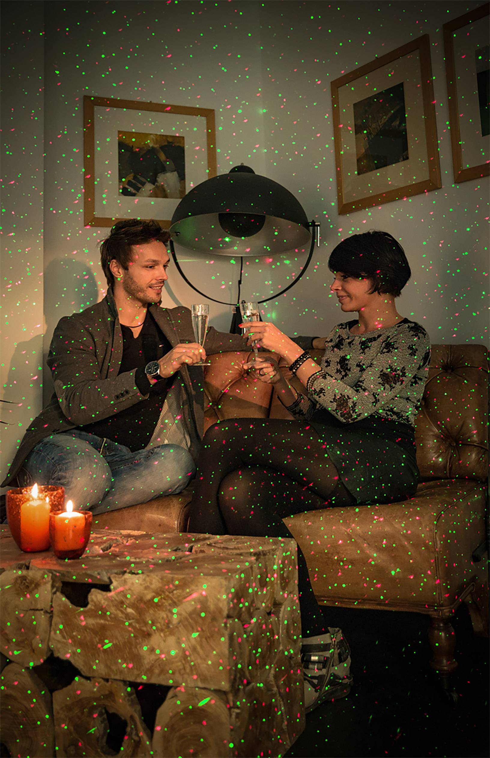 Star Shower Motion Garden laser