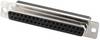 econ connect BU37CR D-SUB receptacles 180 ° Number of pins: 37 Crimp 1 pc(s)