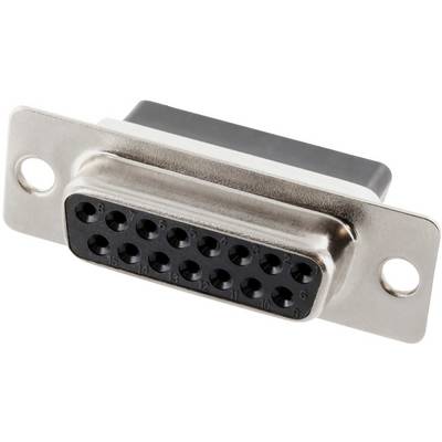Connector with multiple round terminals, typically used for electronic connections in devices.