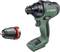 Green cordless drill with a detachable drill head. Bosch logo and model visible. Suitable for drilling and screwdriving.
