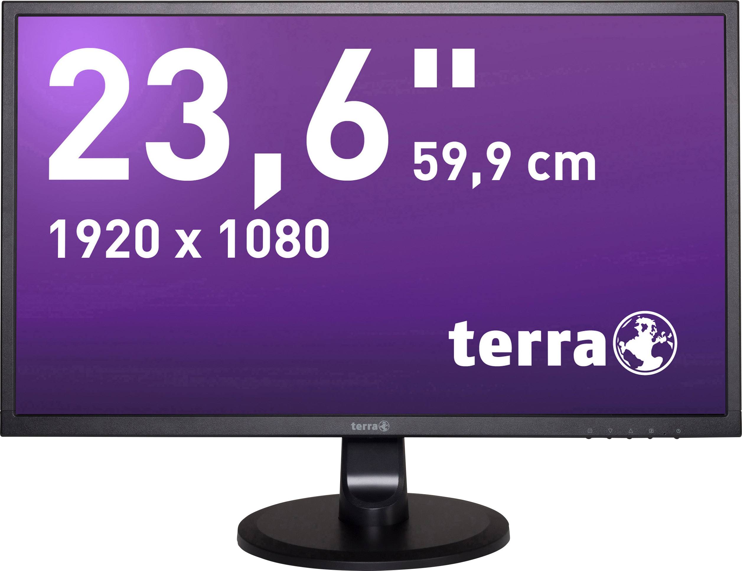 Terra LED 2447W LED 59.9 cm (23.6 inch) EEC A+ (A++ - E) 1920 x 1080 p Full HD 5 ms Audio line in, DVI, HDMI™ MVA LED