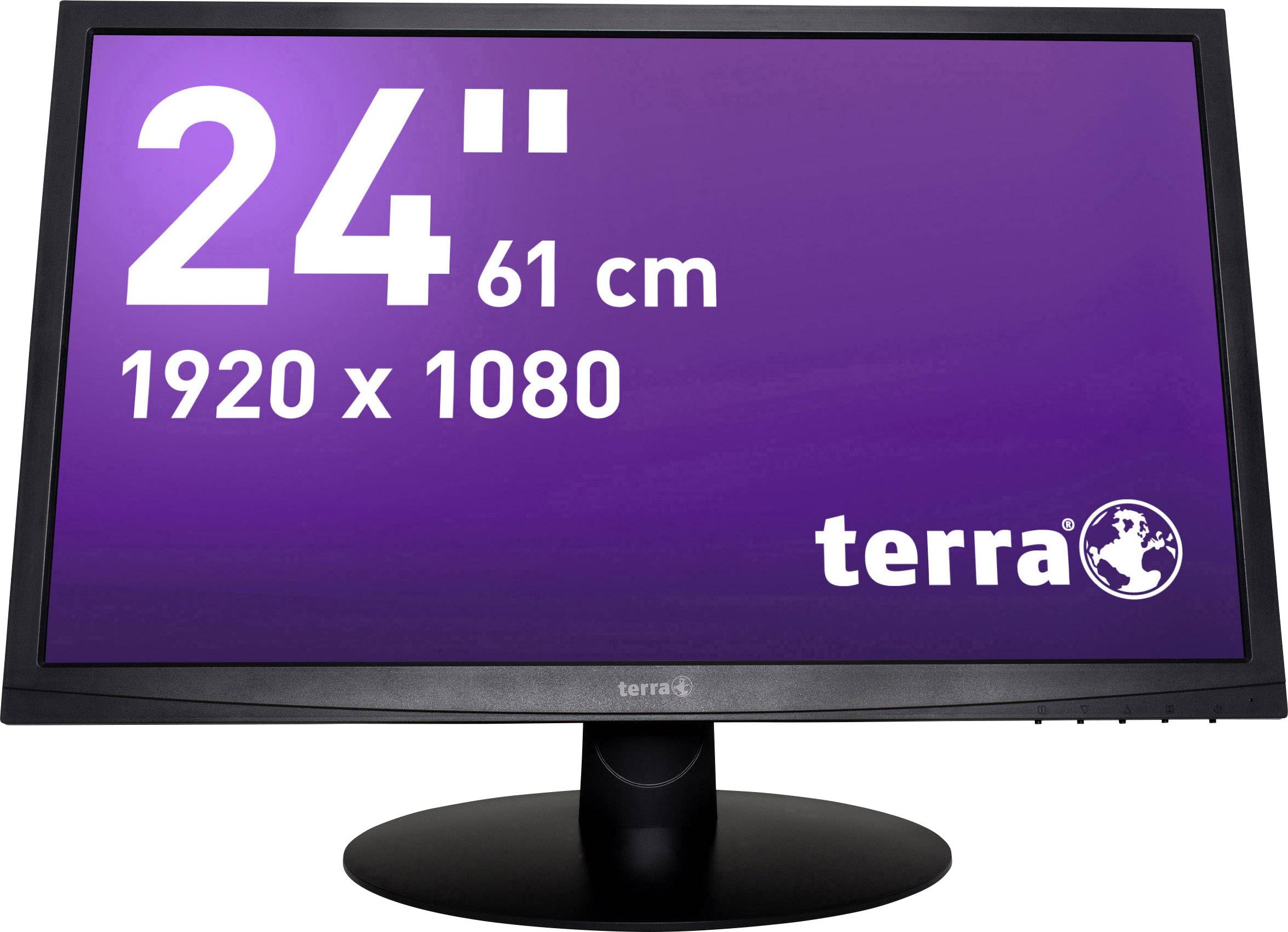 Terra LED 2412W LED 61 cm (24 inch) 1920 x 1080 p Full HD 5 ms DVI, VGA, Audio line in TN LED