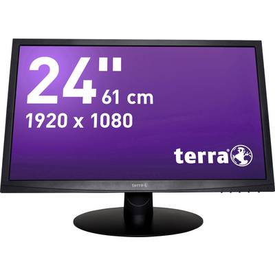 Terra LED 2412W LED 61 cm (24 inch) 1920 x 1080 p Full HD 5 ms DVI, VGA, Audio line in TN LED