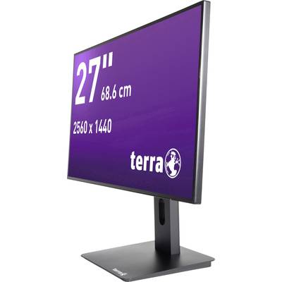 Terra LED 2766W PV LED EEC F (A - G) 68.6 cm (27 inch) 2560 x 1440 p 16:9 5 ms Audio line in, DVI, DisplayPort, HDMI™, H-9