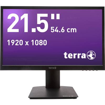 Terra LED 2226W PV LED 54.6 cm (21.5 inch) EEC A+ (A++ – E) 1920 x 1080 p Full HD 5 ms Audio line in, HDMI™, VGA MVA LED