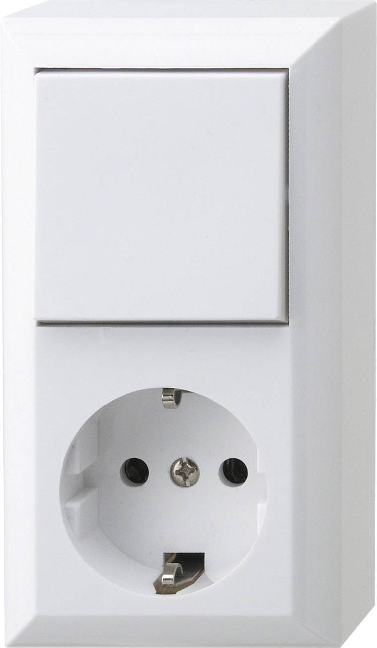 Image of REV Complete Circuit breaker, Toggle switch, Socket White 0510156777 1 pc(s)