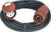 REV 0577740555 Current Cable extension 16 A Black 10.00 m H05VV-F 3G 1,5 mm²