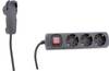 REV 0012326514 Power strip (+ switch) 3x Black PG connector 1 pc(s)