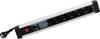 REV 0014663913 Power strip (+ switch) 6x Black, Silver PG connector 1 pc(s)