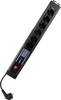 REV 0015663513 Power strip (+ switch) 6x Anthracite, Black PG connector 1 pc(s)