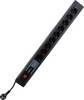 REV 0015963513 Power strip (+ switch) 9x Anthracite, Black PG connector 1 pc(s)