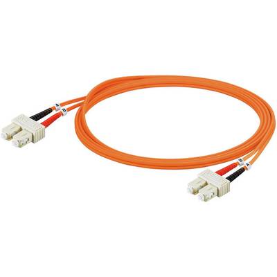 Weidmüller 1433970010 Sensor/actuator data cable (pre-fab)  Plug, straight 1.00 m  1 pc(s) 
