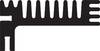 Fischer Elektronik 10022759 SK 96 84 SA Heat sink 3.8 K/W (L x W x H) 84 x 55 x 28 mm TO 220, TOP 3