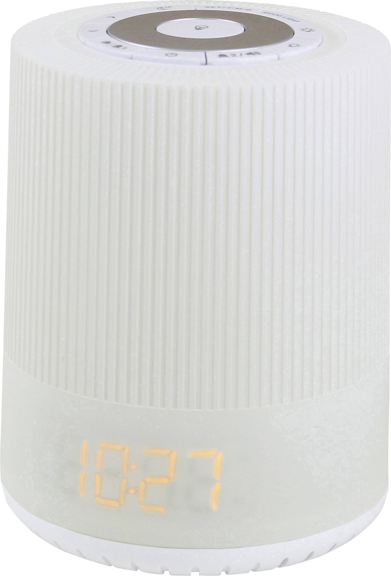 Image of soundmaster UR230WE Radio alarm clock FM Mood lighting White
