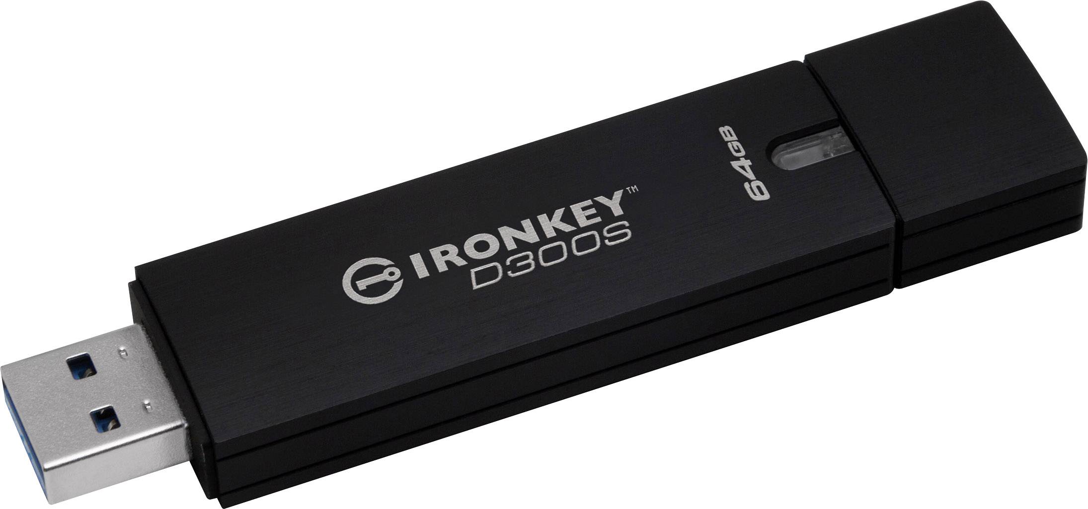 Kingston D300S USB stick 64 GB Anthracite IKD300S/64GB USB 3.1