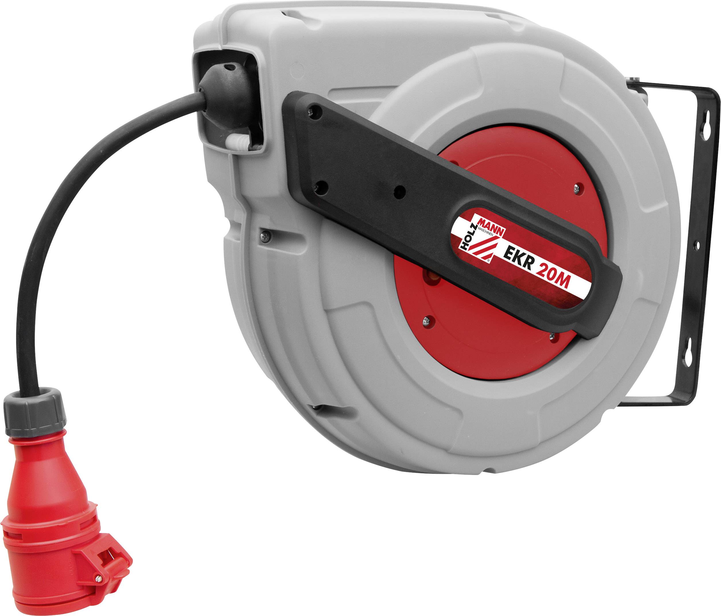 Holzmann Maschinen EKR20M_400V Cable reel 20.00 m Black