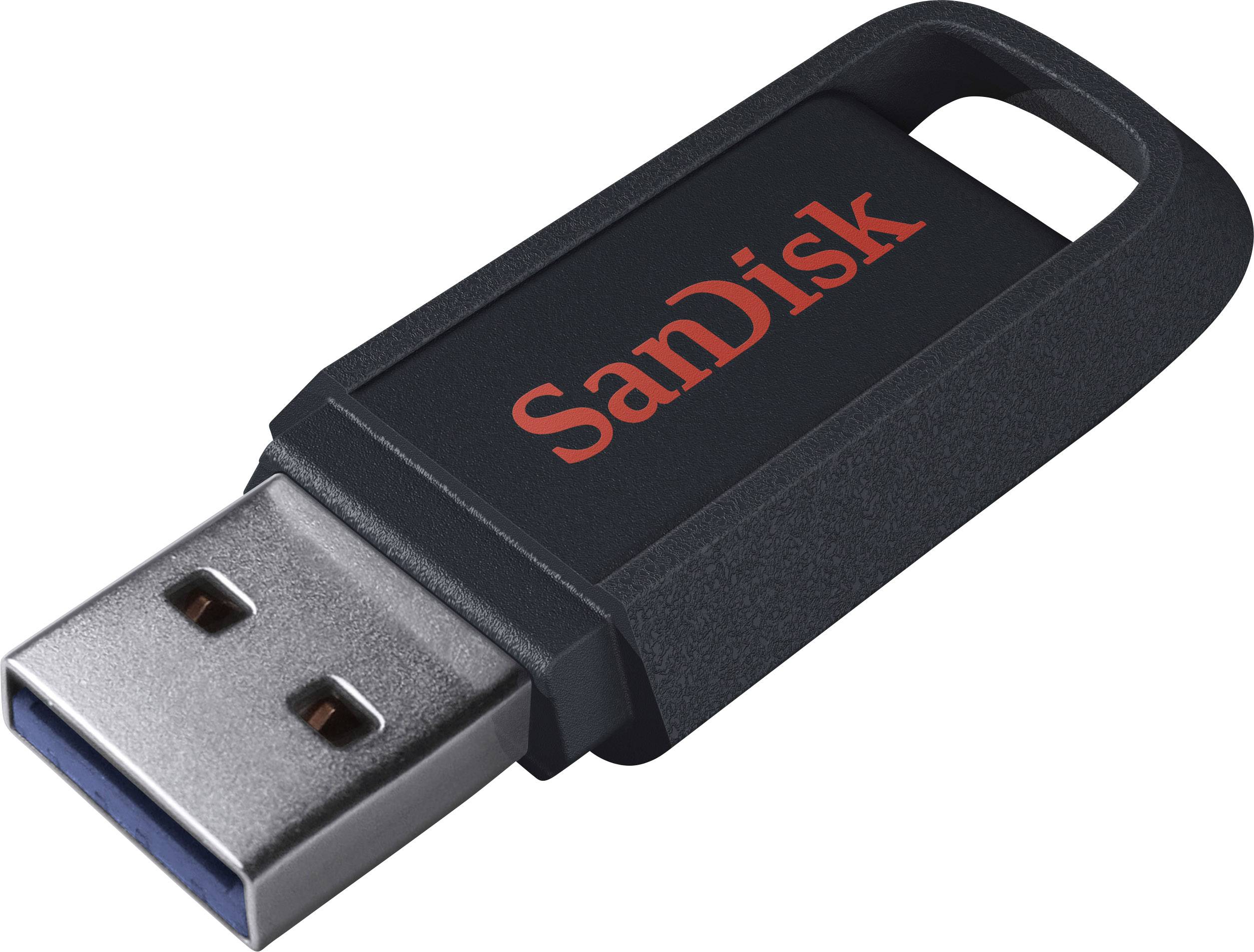 kradse sagde værtinde SanDisk Ultra Trek™ USB stick 64 GB Black SDCZ490-064G-G46 USB 3.2 1st Gen ( USB 3.0) | Conrad.com