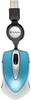Verbatim Go Mini Mouse USB Optical Caribbean blue 3 Buttons 1000 dpi Cord winder