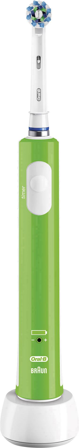 Oral-B Pro 600 Cross Action green Pro 600 Action green toothbrush Rotating/vibrating | Conrad.com