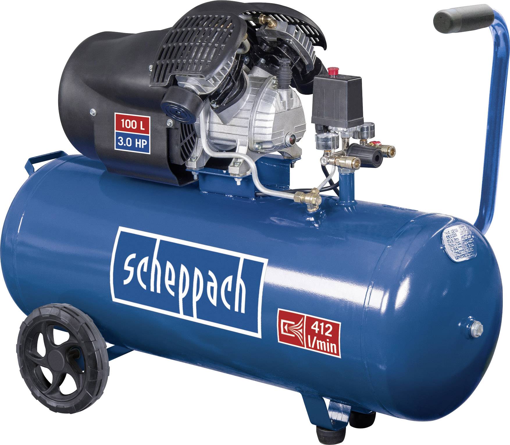 seksueel toewijzing beetje Scheppach Air compressor HC100DC 100 l 8 bar | Conrad.com
