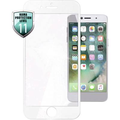 Image of Hama 3D-Full-Screen-Schutzglas Glass screen protector Apple iPhone 6, Apple iPhone 7, Apple iPhone 8 1 pc(s) 00183440
