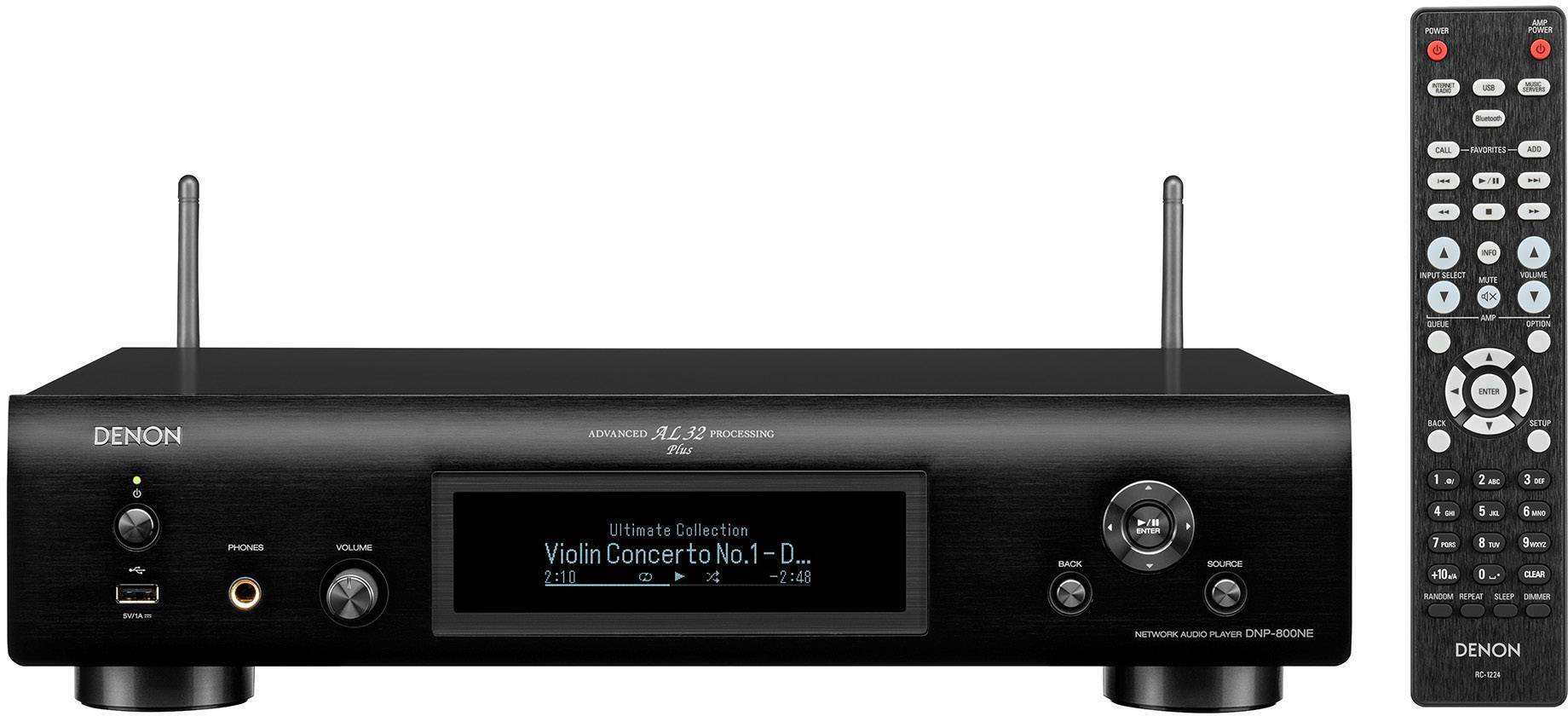 Denon DNP800NE Network stereo receiver x Black AirPlay, Bluetooth