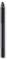 Black, metallic pen with a rounded tip and crisp lines, standing upright on a white background.