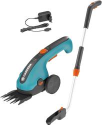 Gardena Classiccut Rechargeable Battery Lawn Shears Battery Extension Wheels 3 60 V Li Ion Conrad Com