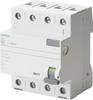 Siemens 5SV33464 5SV3346-4 RCCB B 4-pin 63 A 0.03 A 400 V